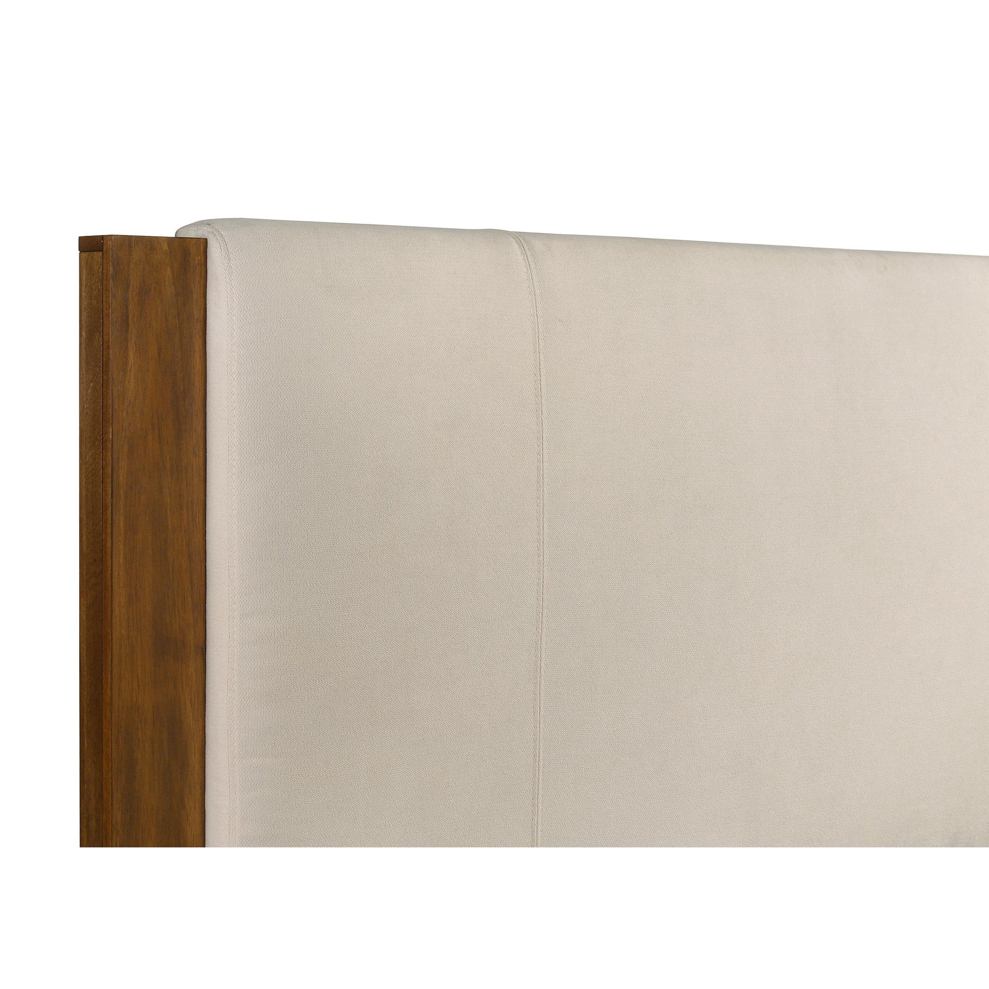  Coaster Furniture Adderley 215851KE Eastern King Wood Panel Bed   - Cream/Warm Brown IMAGE 7