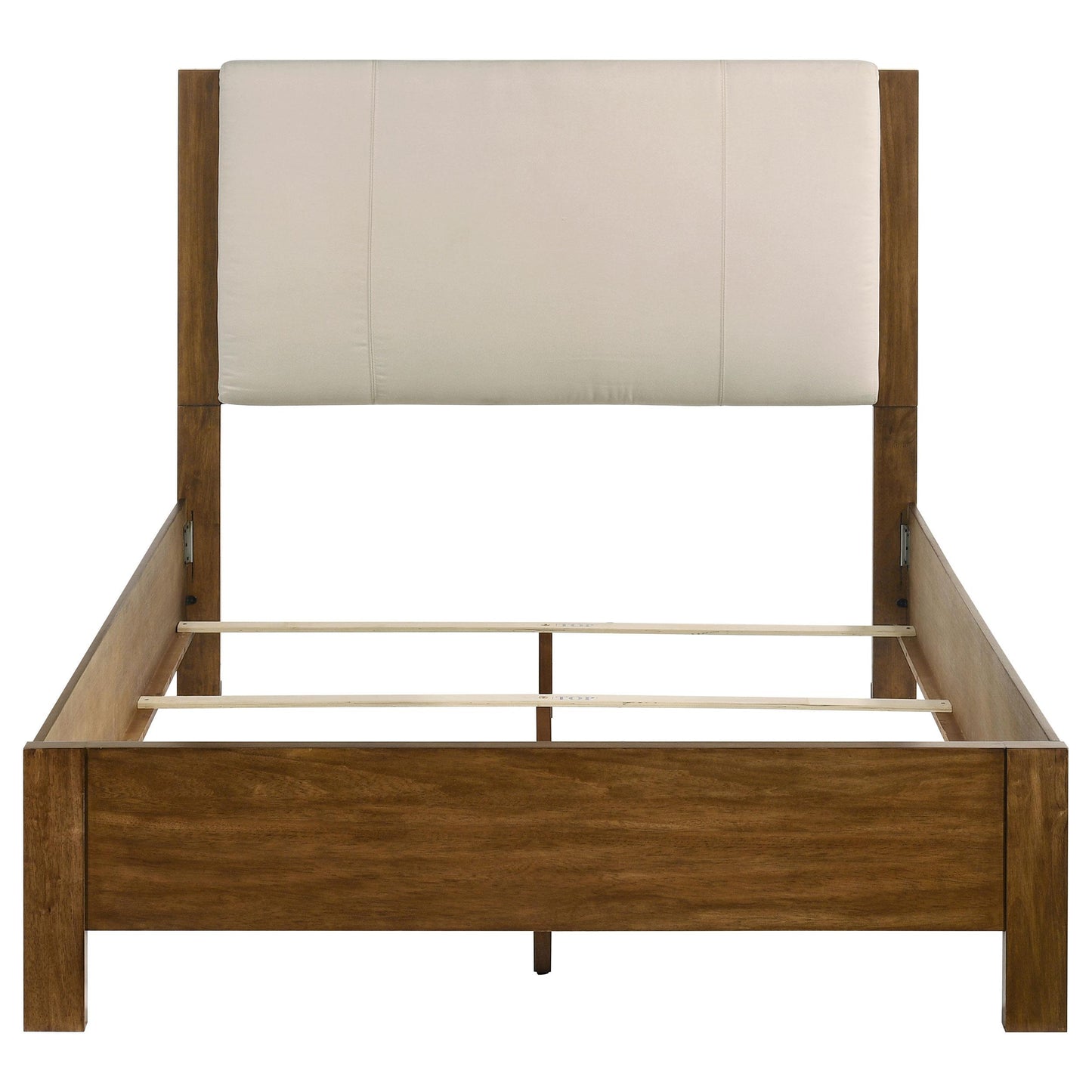  Coaster Furniture Adderley 215851Q Queen Wood Panel Bed   - Cream/Warm Brown IMAGE 8