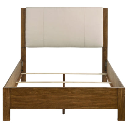  Coaster Furniture Adderley 215851Q Queen Wood Panel Bed   - Cream/Warm Brown IMAGE 8