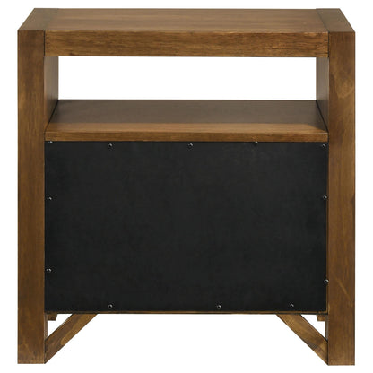  Coaster Furniture Adderley 215852 2-drawer Nightstand Bedside Table - Warm Brown IMAGE 9