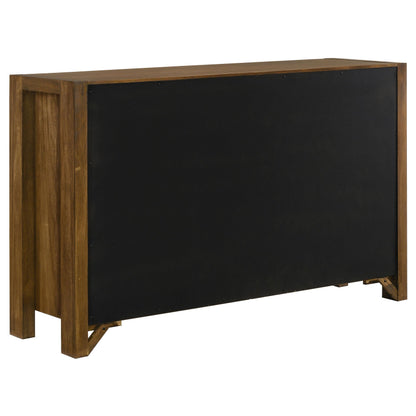  Coaster Furniture Adderley 215853 8-drawer Bedroom Dresser Cabinet - Warm Brown IMAGE 4