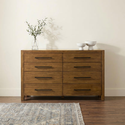  Coaster Furniture Adderley 215853 8-drawer Bedroom Dresser Cabinet - Warm Brown IMAGE 6