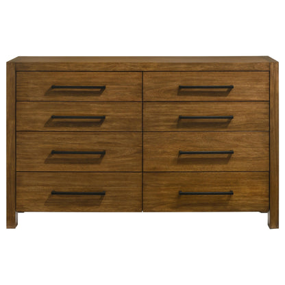  Coaster Furniture Adderley 215853 8-drawer Bedroom Dresser Cabinet - Warm Brown IMAGE 8