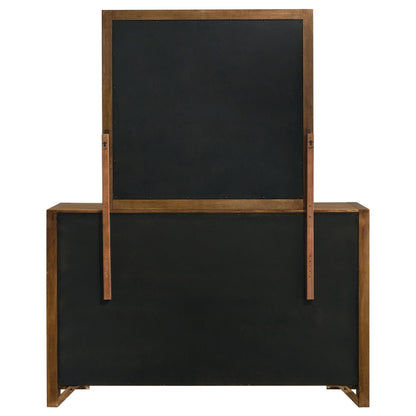  Coaster Furniture Adderley 215853M 8-drawer Bedroom Dresser and Mirror - Warm Brown IMAGE 7
