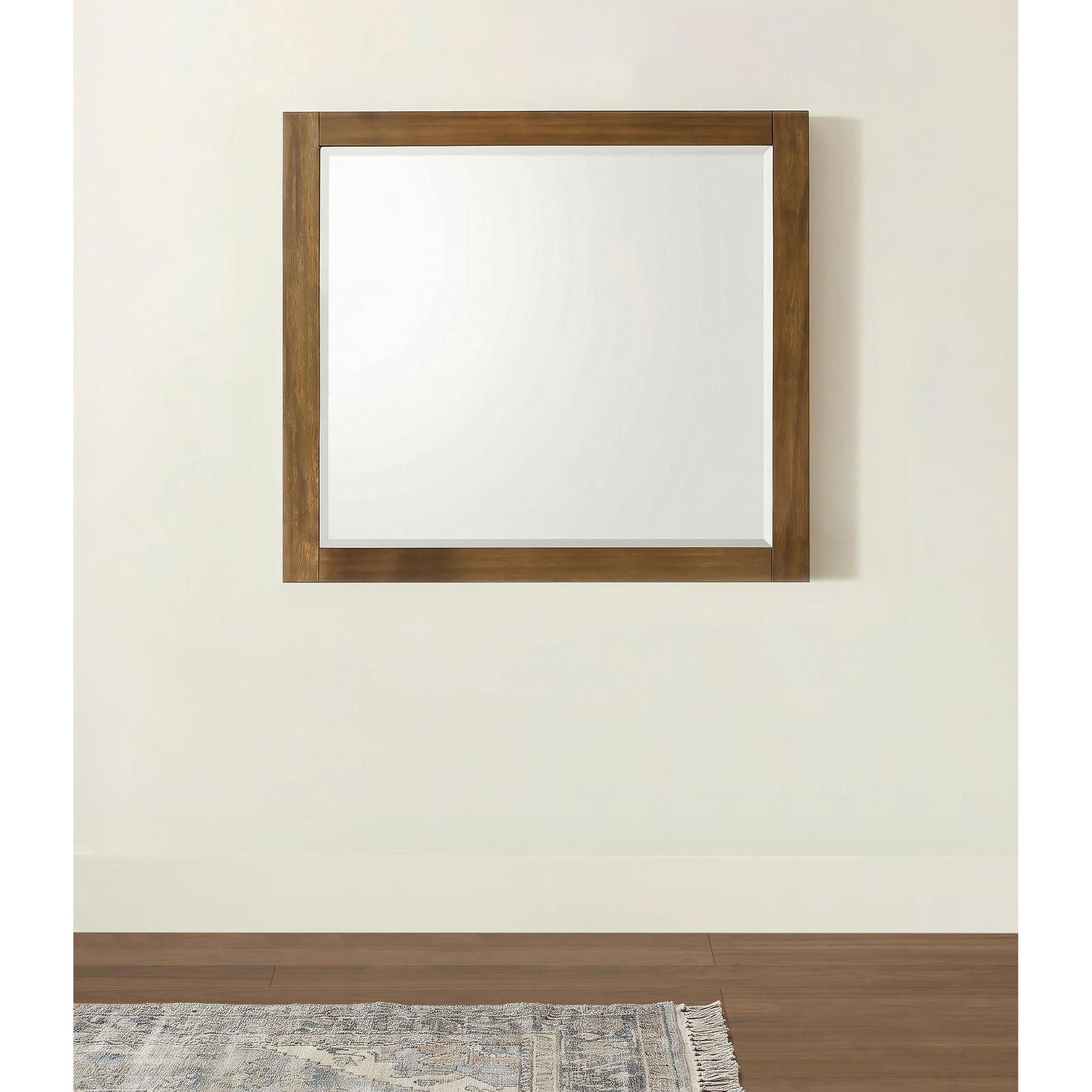  Coaster Furniture Adderley 215854 Dresser Mirror - Warm Brown IMAGE 3