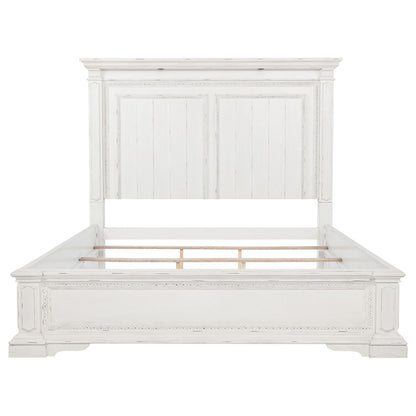  Coaster Furniture McKinney 215871KE Eastern King LED Light Panel Bed - Vintage White IMAGE 12