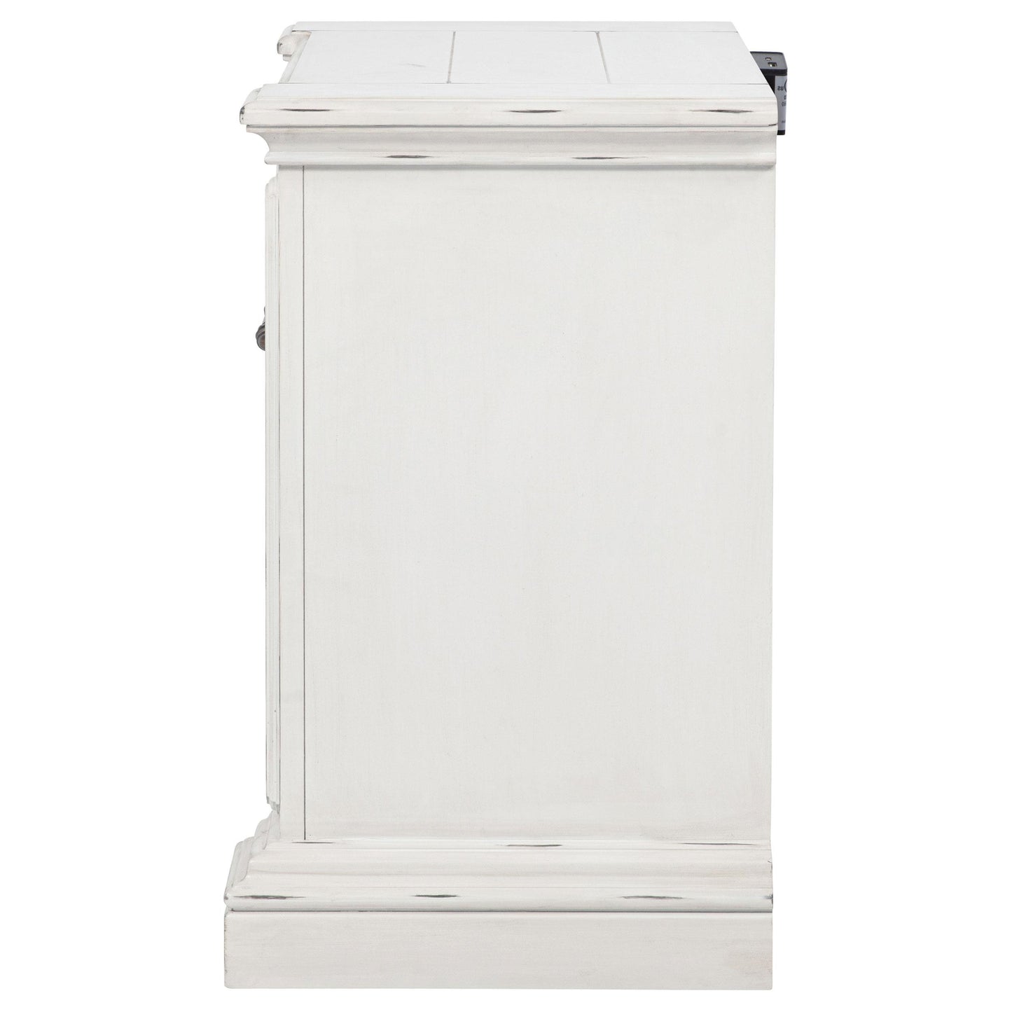  Coaster Furniture McKinney 215872 2-drawer Nightstand with Dual USB - Vintage White IMAGE 1