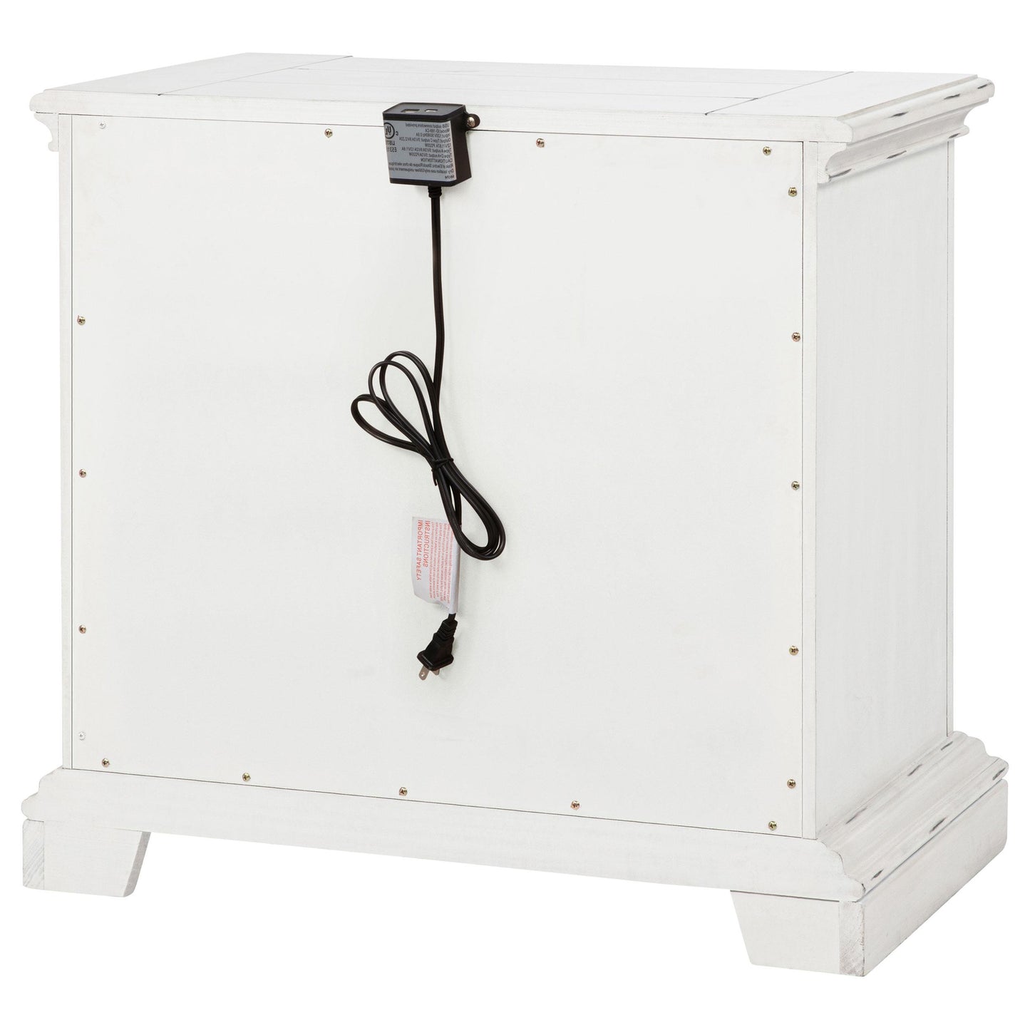 Coaster Furniture McKinney 215872 2-drawer Nightstand with Dual USB - Vintage White IMAGE 11