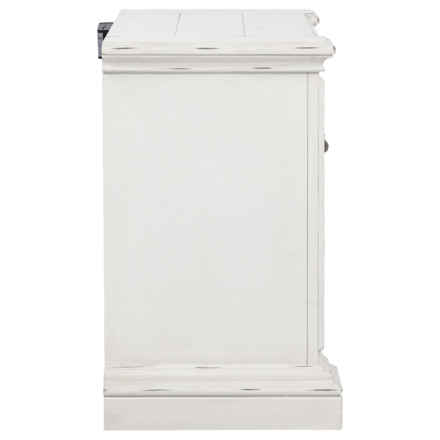  Coaster Furniture McKinney 215872 2-drawer Nightstand with Dual USB - Vintage White IMAGE 2