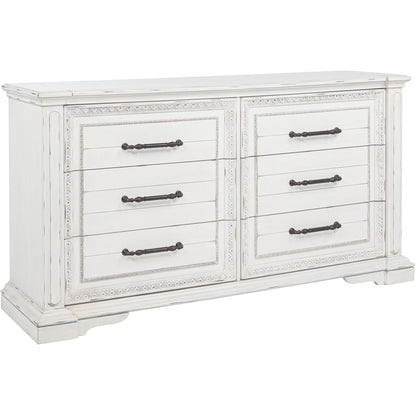  Coaster Furniture McKinney 215873 6-drawer Bedroom Dresser Cabinet - Vintage White IMAGE 1