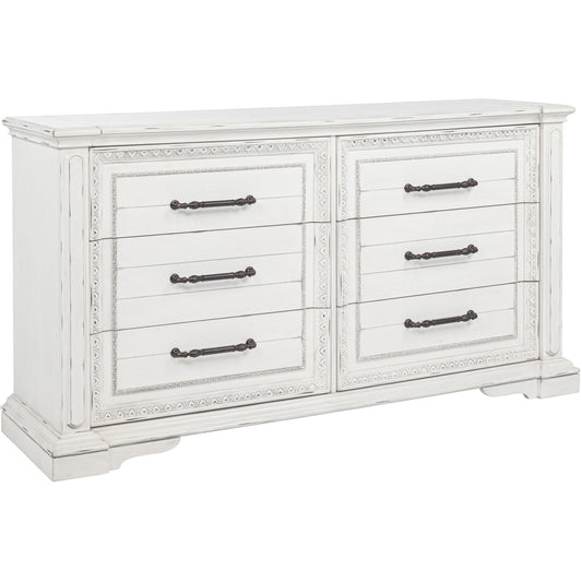  Coaster Furniture McKinney 215873 6-drawer Bedroom Dresser Cabinet - Vintage White IMAGE 1