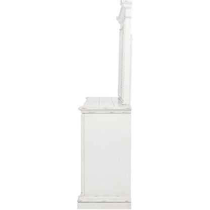  Coaster Furniture McKinney 215873M 6-drawer Bedroom Dresser with Mirror - Vintage White IMAGE 5