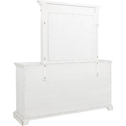  Coaster Furniture McKinney 215873M 6-drawer Bedroom Dresser with Mirror - Vintage White IMAGE 6
