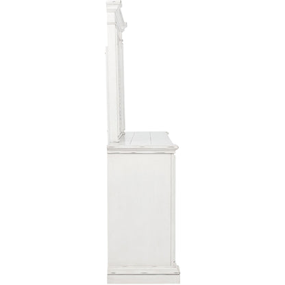  Coaster Furniture McKinney 215873M 6-drawer Bedroom Dresser with Mirror - Vintage White IMAGE 9