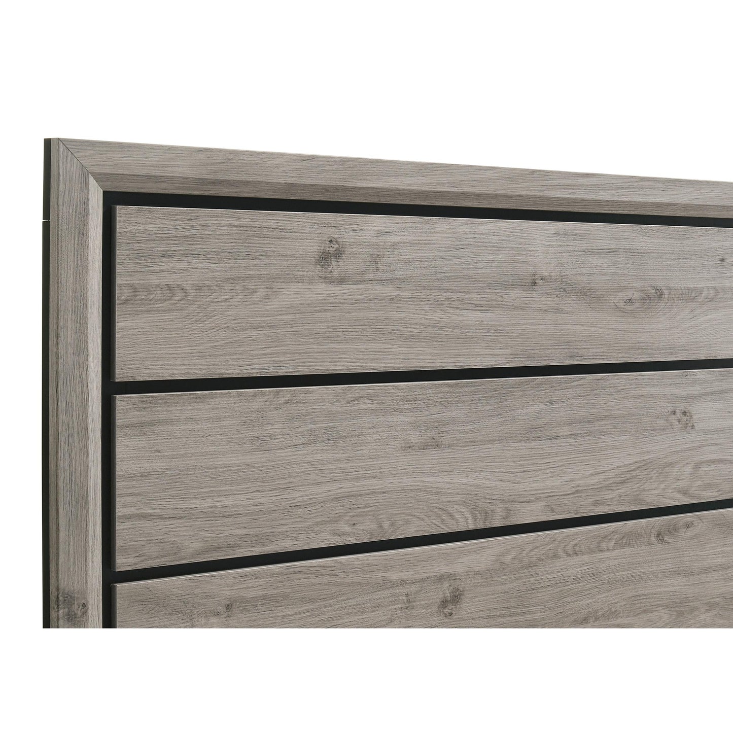  Coaster Furniture Valen 215911Q Wood Queen Panel Bed - Light Taupe IMAGE 3