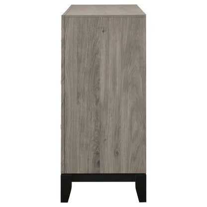  Coaster Furniture Valen 215913 6-drawer Bedroom Dresser Cabinet - Light Taupe IMAGE 2