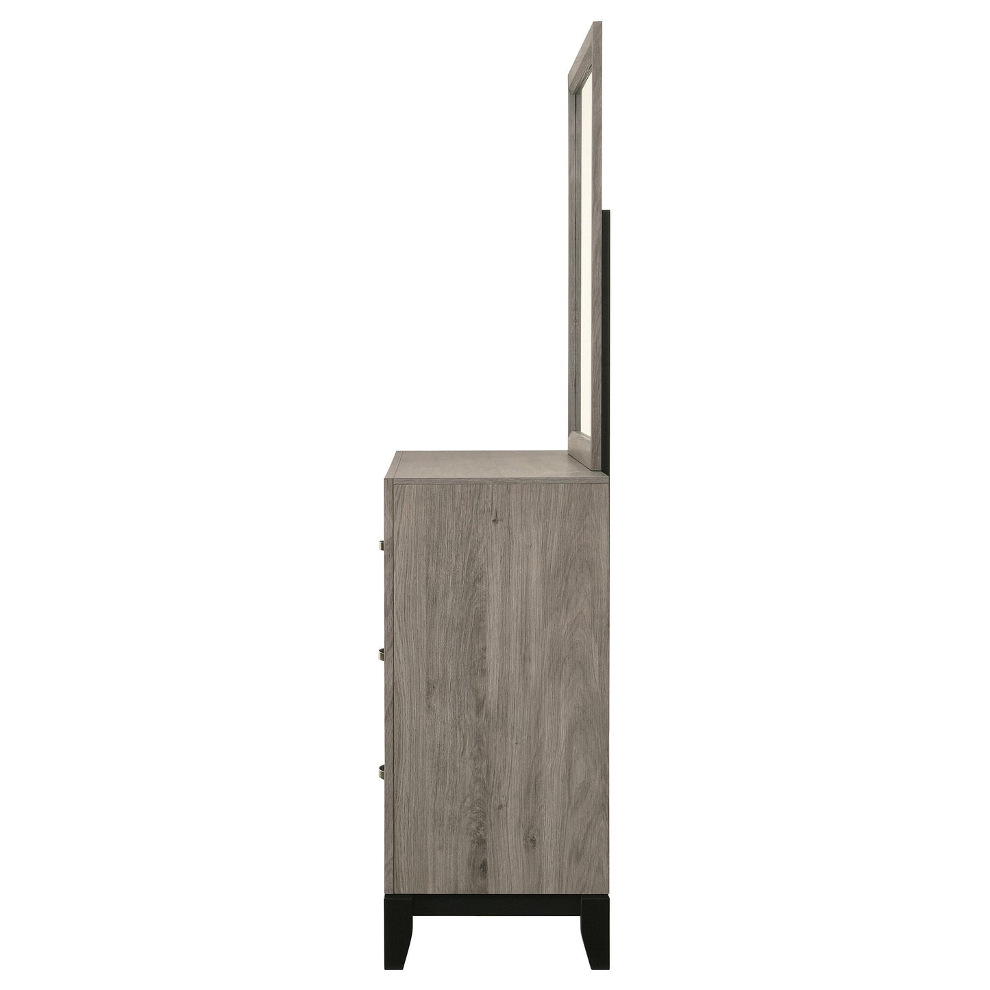  Coaster Furniture Valen 215913M 6-drawer Bedroom Dresser and Mirror - Light Taupe IMAGE 1