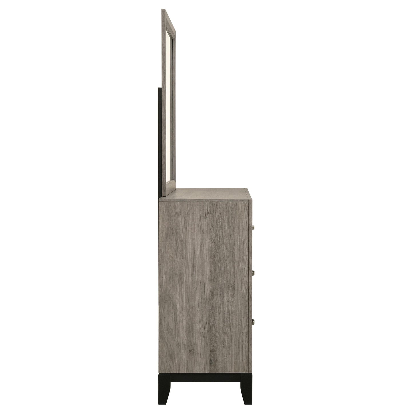  Coaster Furniture Valen 215913M 6-drawer Bedroom Dresser and Mirror - Light Taupe IMAGE 2