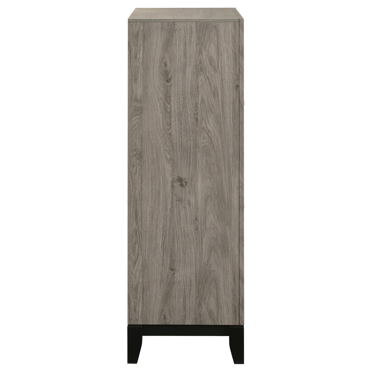  Coaster Furniture Valen 215915 5-drawer Bedroom Chest - Light Taupe IMAGE 2