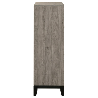  Coaster Furniture Valen 215915 5-drawer Bedroom Chest - Light Taupe IMAGE 2