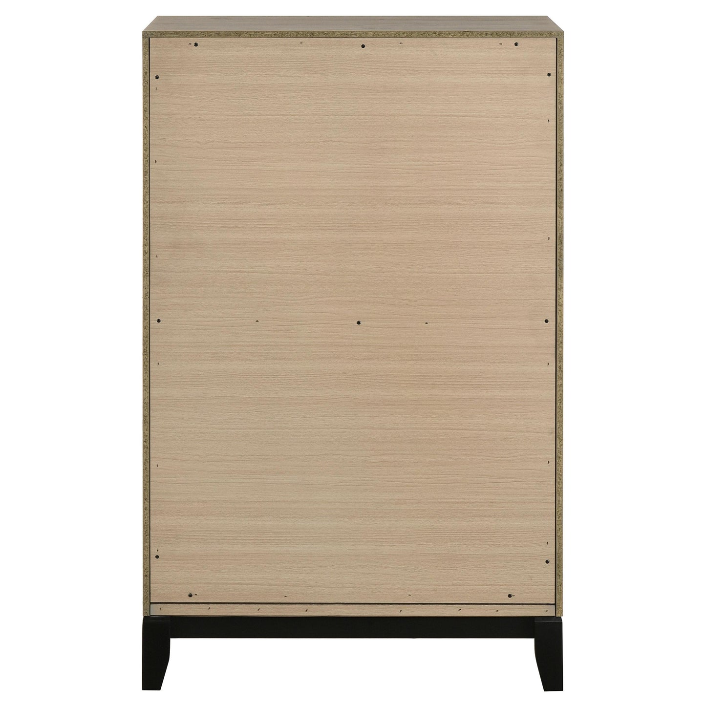  Coaster Furniture Valen 215915 5-drawer Bedroom Chest - Light Taupe IMAGE 7