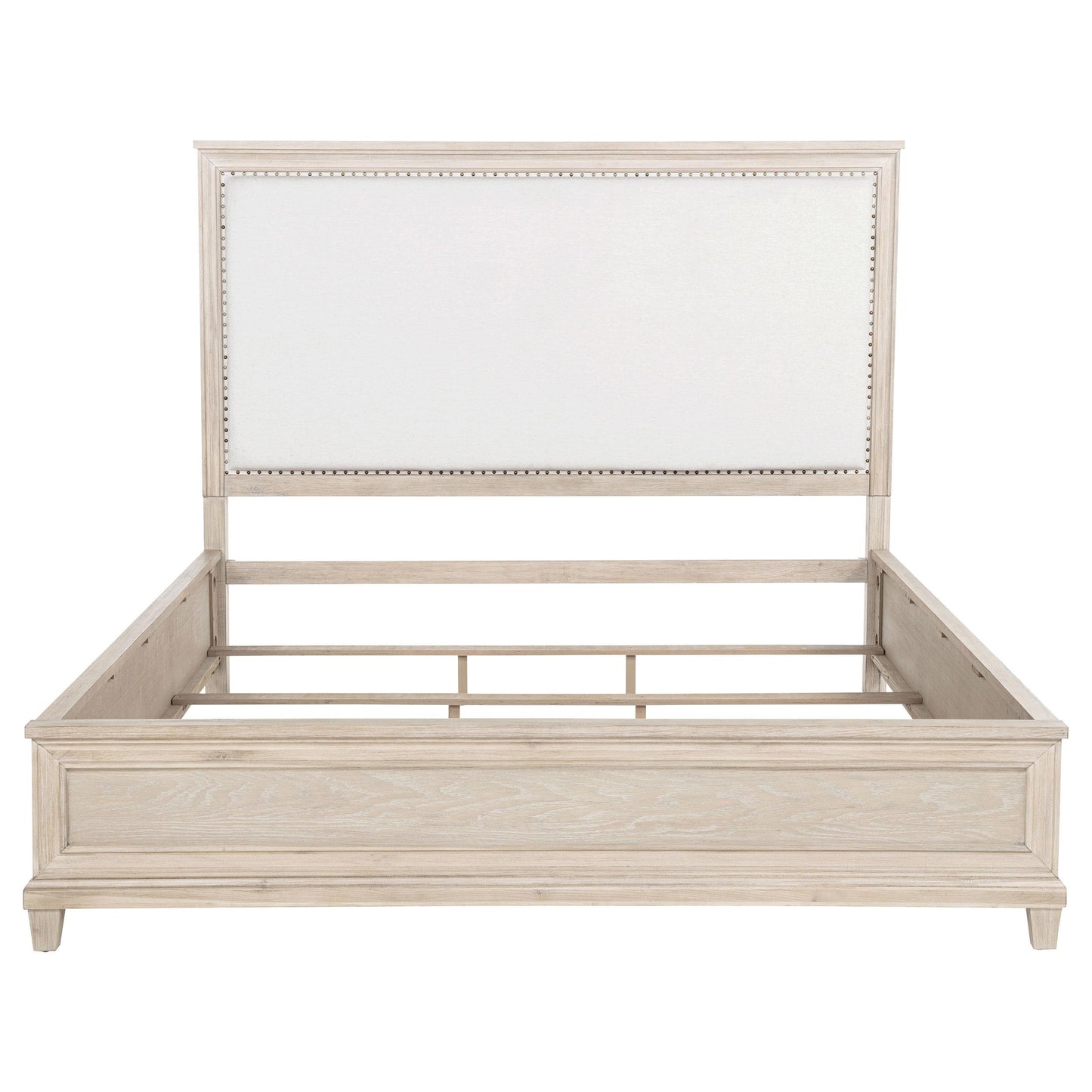  Coaster Furniture Pembroke 215921KE 66-inch Eastern King Panel Bed - Washed Oak IMAGE 10