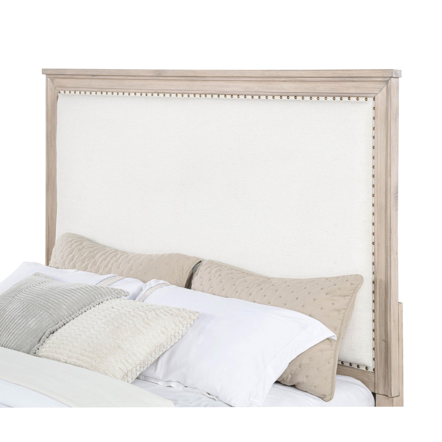  Coaster Furniture Pembroke 215921Q 66-inch Queen Panel Bed - Washed Oak IMAGE 7