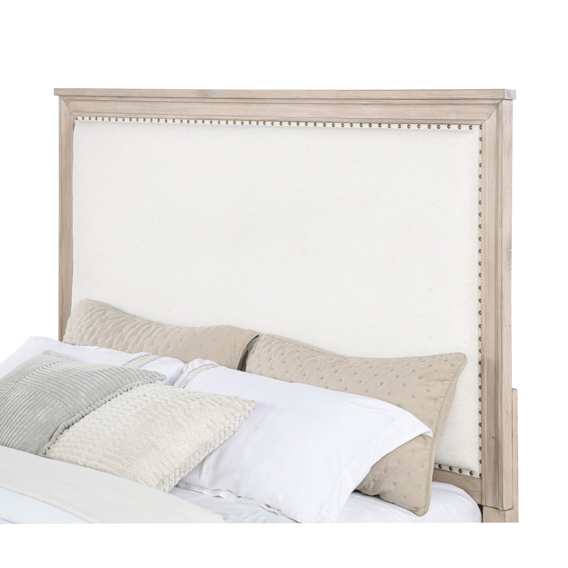  Coaster Furniture Pembroke 215921Q 66-inch Queen Panel Bed - Washed Oak IMAGE 7