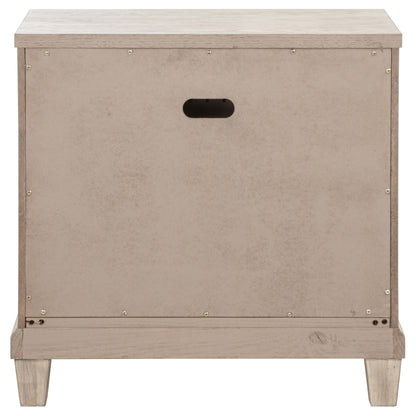  Coaster Furniture Pembroke 215922 2-drawer Nightstand Bedside Table - Washed Oak IMAGE 11