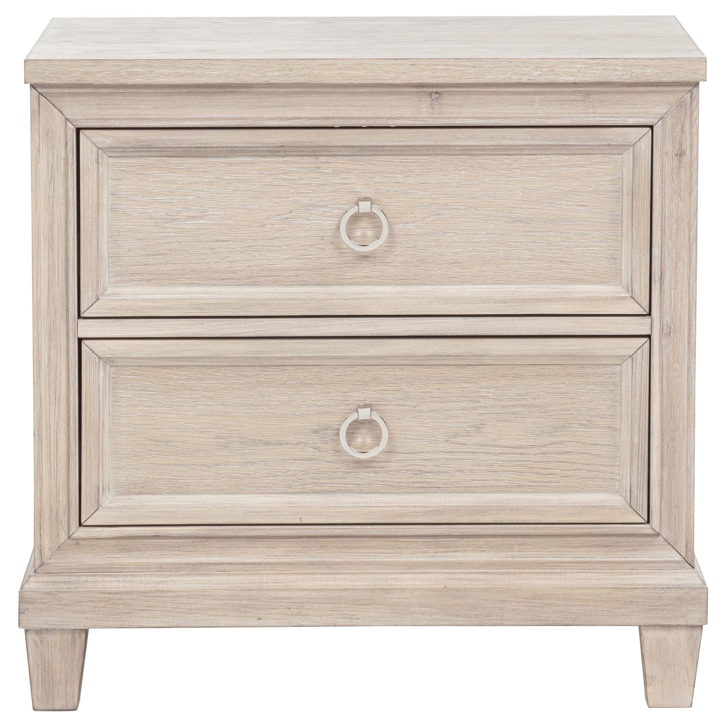  Coaster Furniture Pembroke 215922 2-drawer Nightstand Bedside Table - Washed Oak IMAGE 6