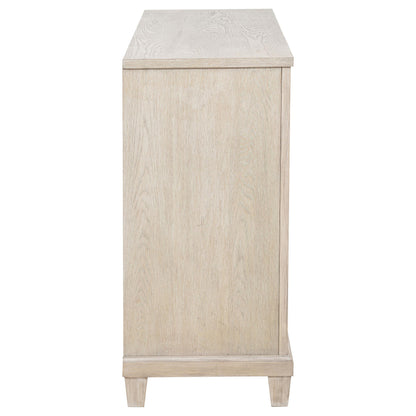 Coaster Furniture Pembroke 215923 6-drawer Bedroom Dresser Cabinet - Washed Oak IMAGE 1