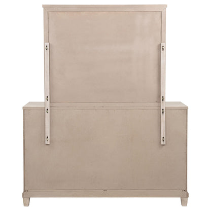  Coaster Furniture Pembroke 215923M 6-drawer Bedroom Dresser with Mirror - Washed Oak IMAGE 6