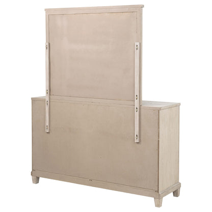  Coaster Furniture Pembroke 215923M 6-drawer Bedroom Dresser with Mirror - Washed Oak IMAGE 9