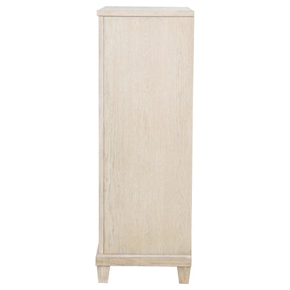  Coaster Furniture Pembroke 215925 5-drawer Chest - Washed Oak IMAGE 1