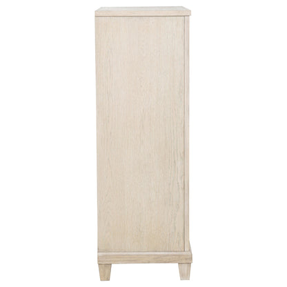  Coaster Furniture Pembroke 215925 5-drawer Chest - Washed Oak IMAGE 2