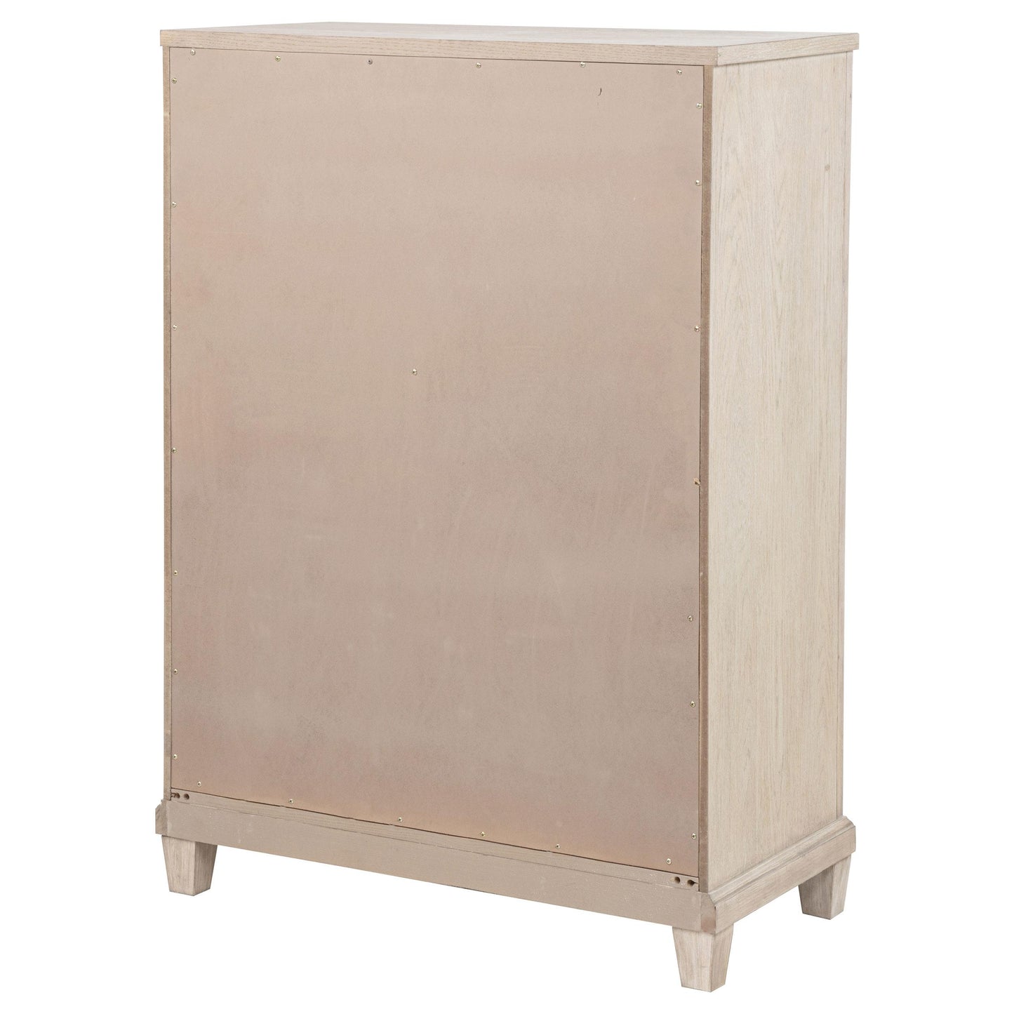  Coaster Furniture Pembroke 215925 5-drawer Chest - Washed Oak IMAGE 8