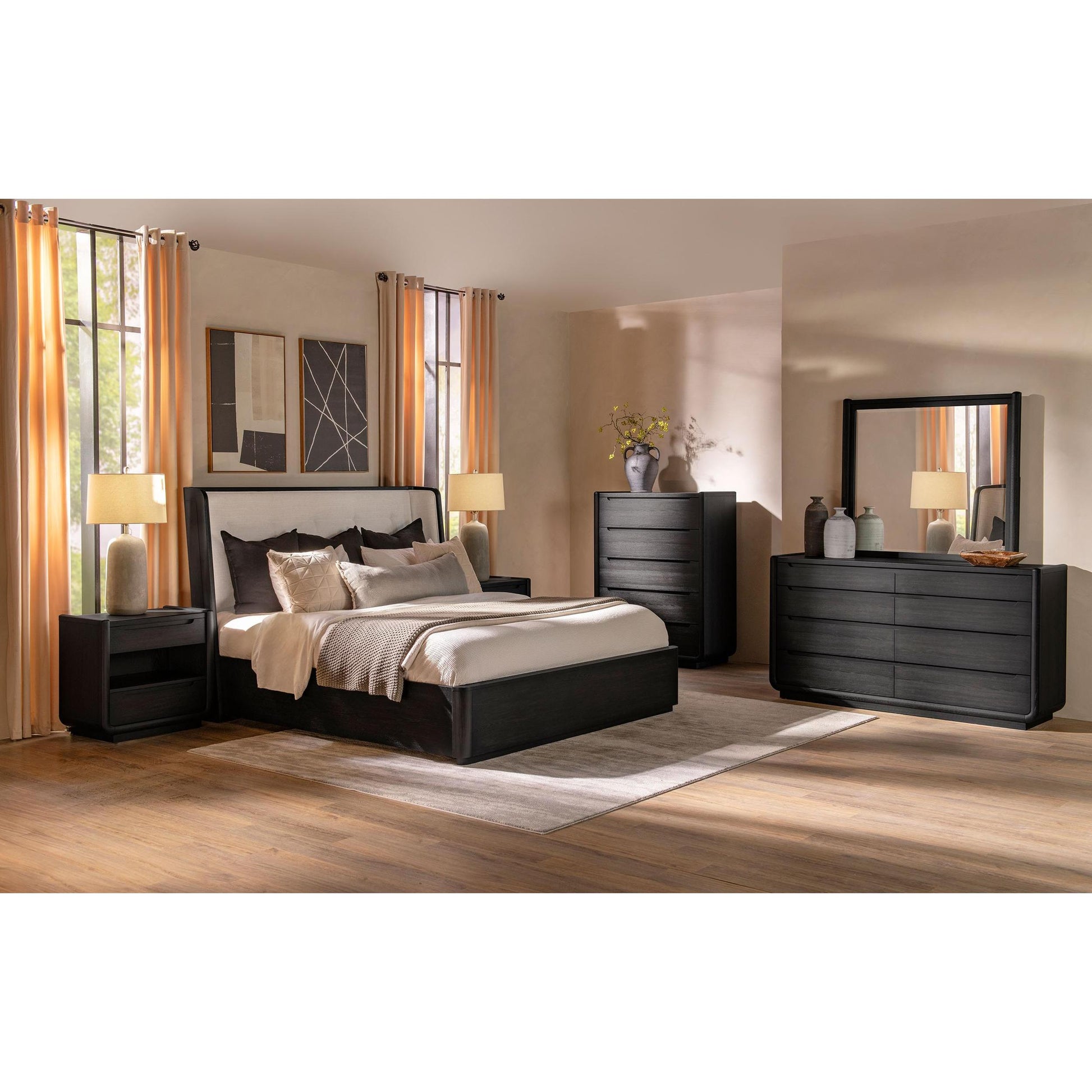  Coaster Furniture Leandro 222493 8-drawer Bedroom Dresser Cabinet - Burnished Black IMAGE 13