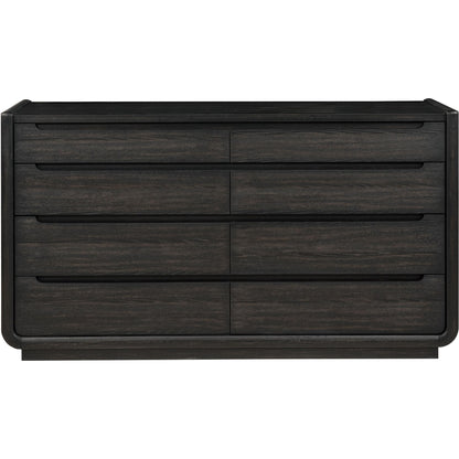  Coaster Furniture Leandro 222493 8-drawer Bedroom Dresser Cabinet - Burnished Black IMAGE 3