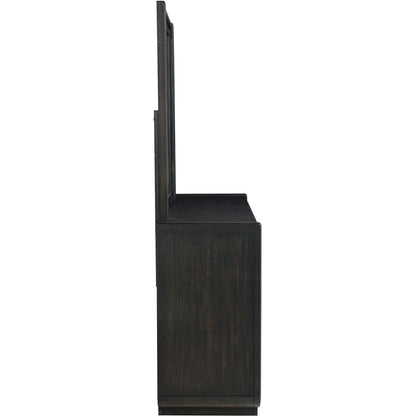  Coaster Furniture Leandro 222493M 8-drawer Bedroom Dresser with Mirror - Burnished Black IMAGE 9