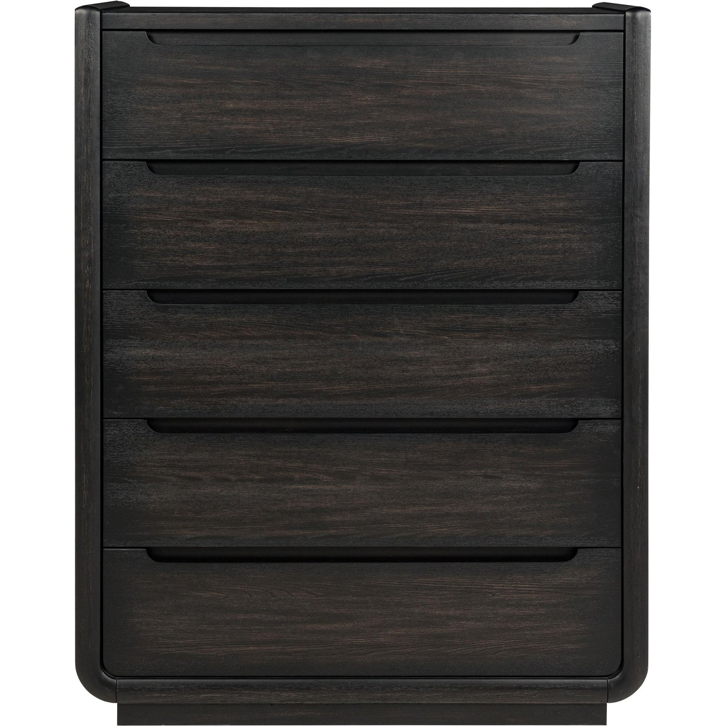  Coaster Furniture Leandro 222495 5-drawer Bedroom Chest - Burnished Black IMAGE 3