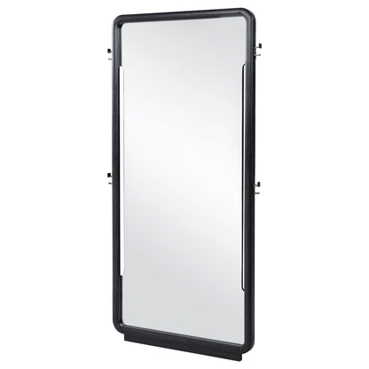  Coaster Furniture Leandro 222498 76-inch Full Length Floor Mirror - Burnished Black IMAGE 4