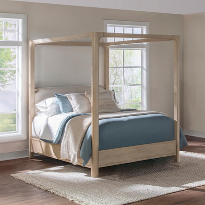  Coaster Furniture Solano 222520KE 85-inch Eastern King Canopy Bed - Weathered Mango IMAGE 4
