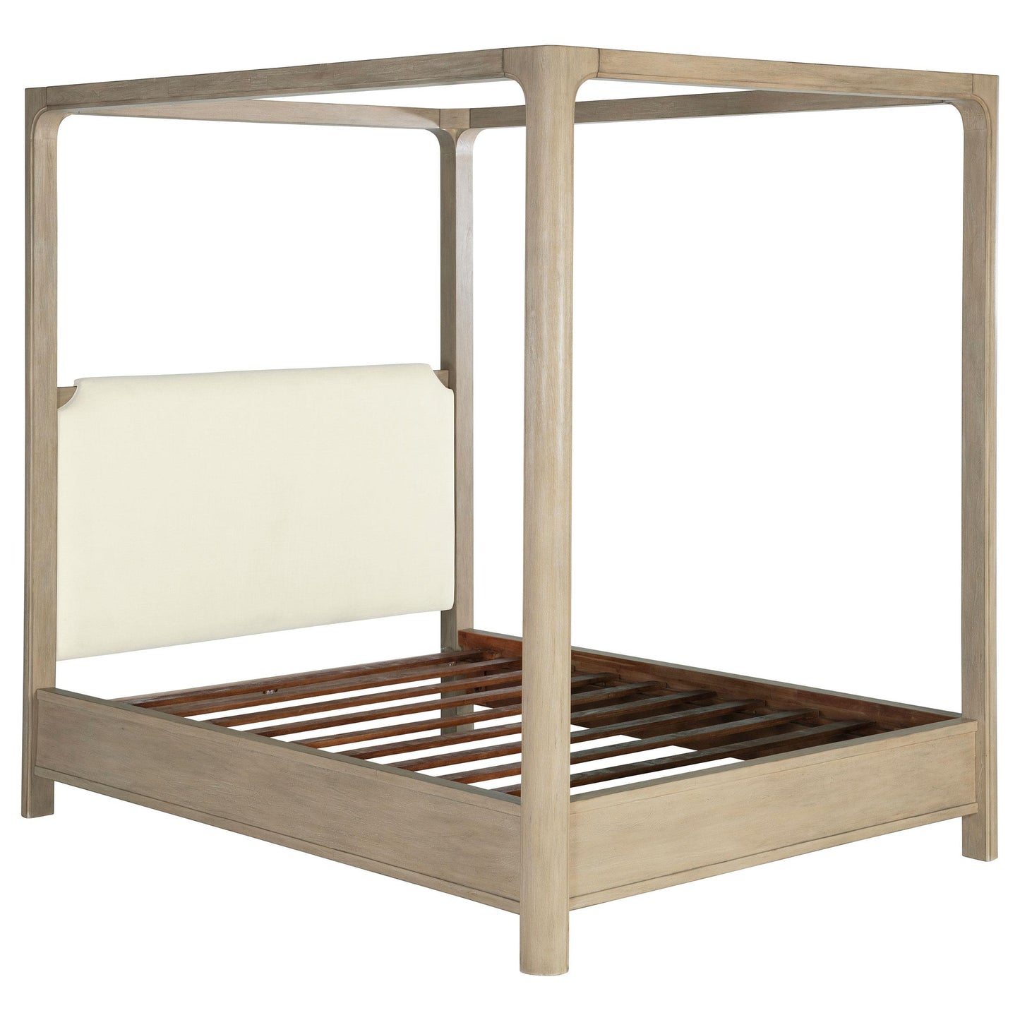  Coaster Furniture Solano 222520Q 85-inch Queen Canopy Bed - Weathered Mango IMAGE 1