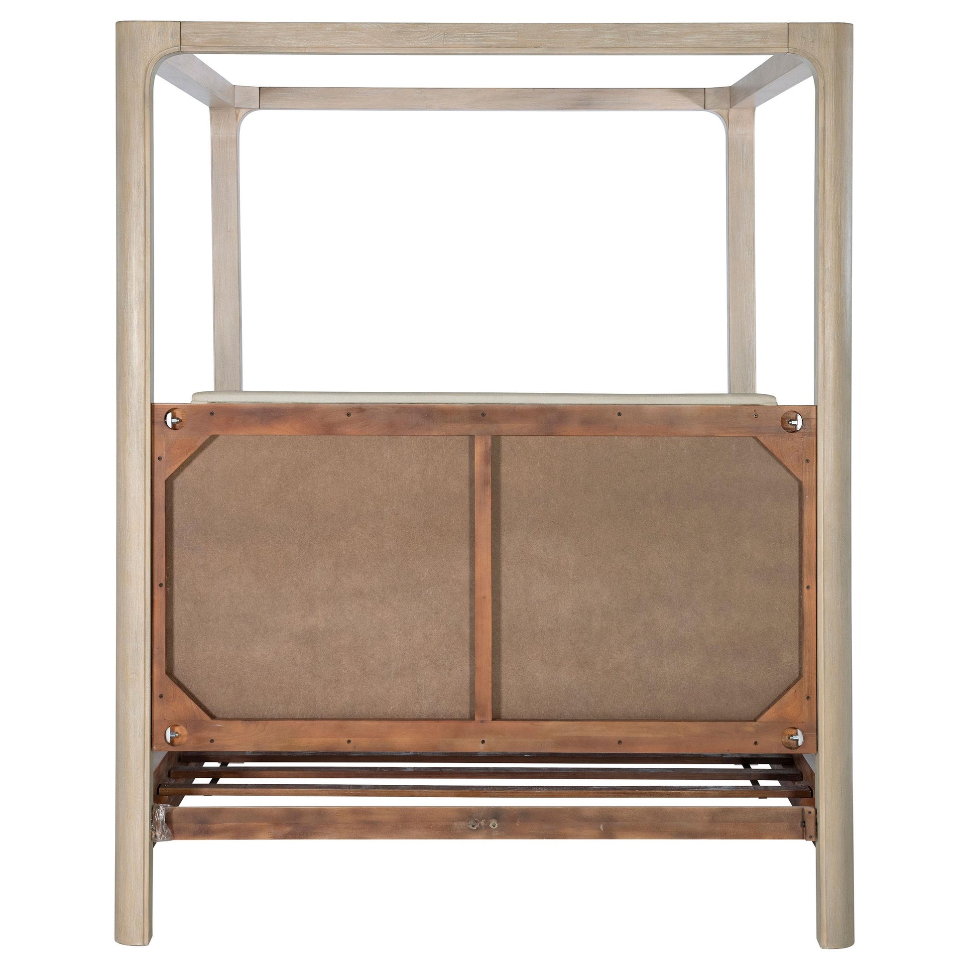  Coaster Furniture Solano 222520Q 85-inch Queen Canopy Bed - Weathered Mango IMAGE 7