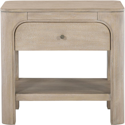  Coaster Furniture Solano 222522 1-drawer Nightstand Bedside Table - Weathered Mango IMAGE 3