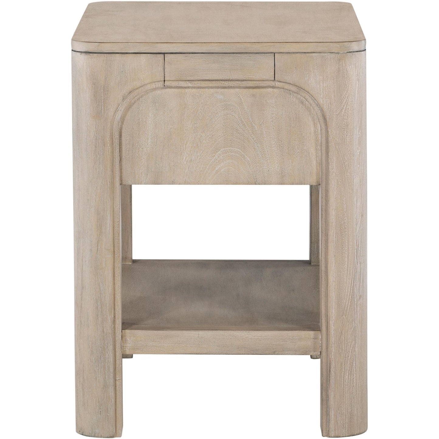  Coaster Furniture Solano 222522 1-drawer Nightstand Bedside Table - Weathered Mango IMAGE 9