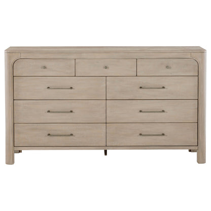  Coaster Furniture Solano 222523 9-drawer Bedroom Dresser Cabinet - Weathered Mango IMAGE 8