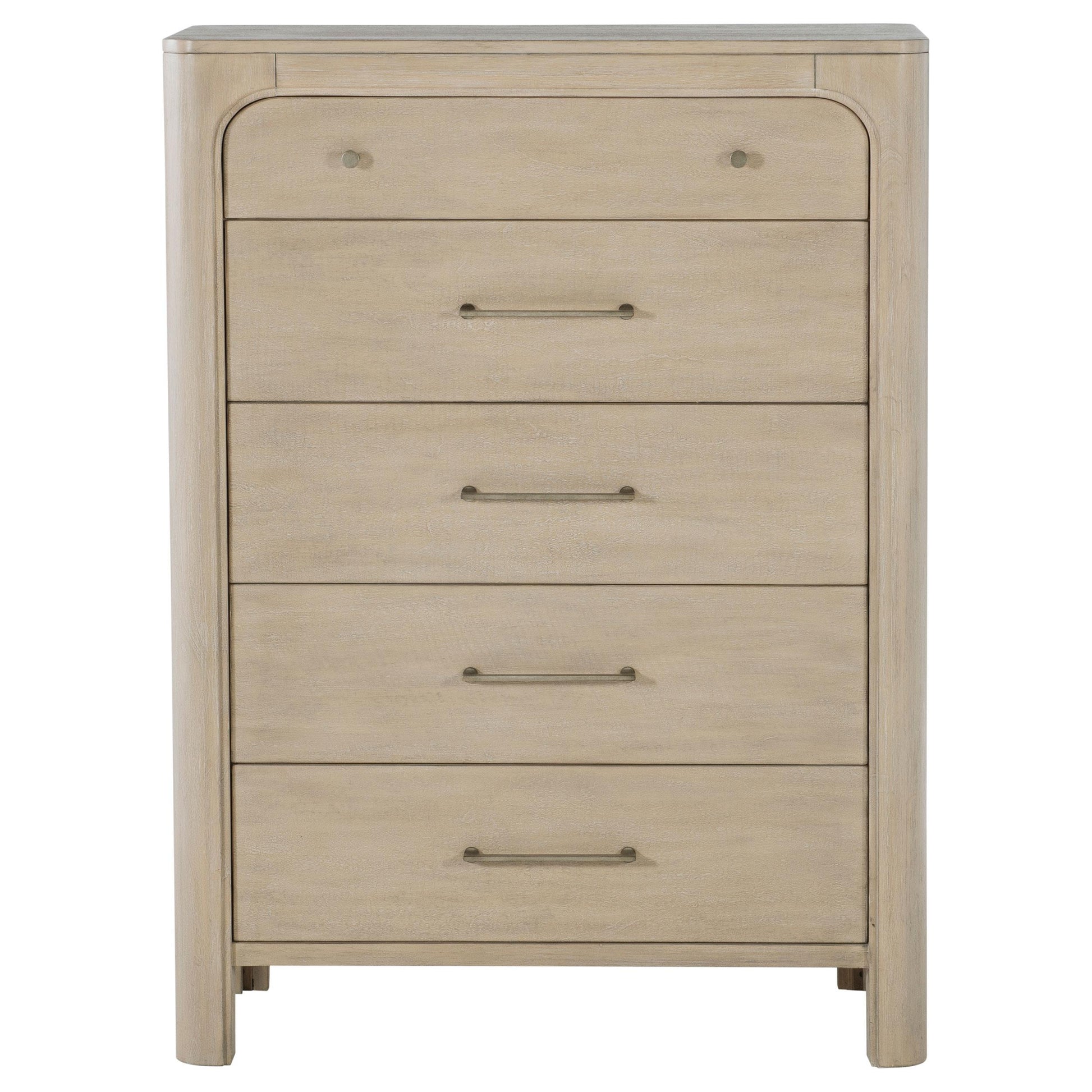  Coaster Furniture Solano 222525 5-drawer Bedroom Chest - Weathered Mango IMAGE 8