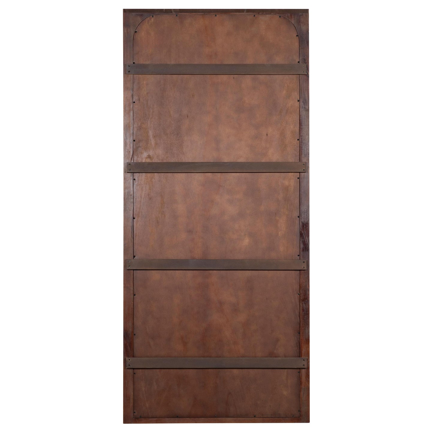  Coaster Furniture Solano 222528 80-inch Full Length Floor Mirror - Weathered Mango IMAGE 5