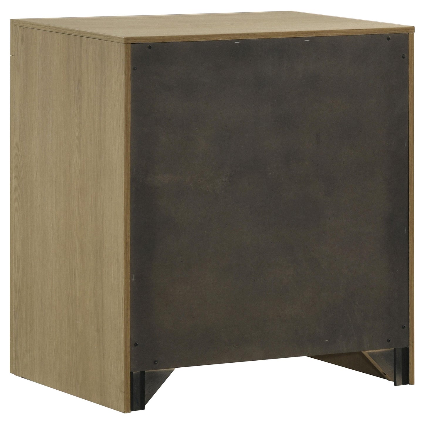  Coaster Furniture Hendricks 222652 1-drawer Nightstand Bedside Table with Cubby - Light Oak IMAGE 3